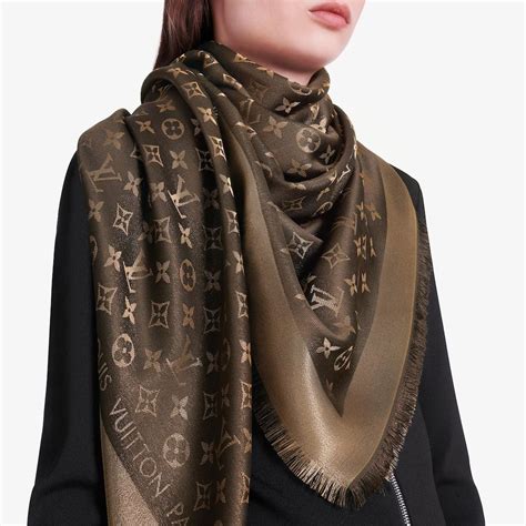 louis vuitton monogram shawl price|louis vuitton pashmina.